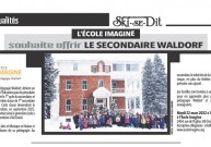 Ski-Se-Dit: Le Secondaire Waldorf